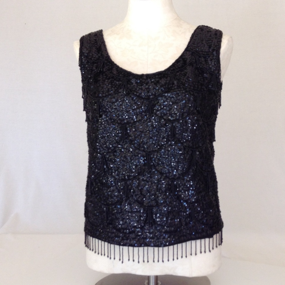 Vintage Beaded Top